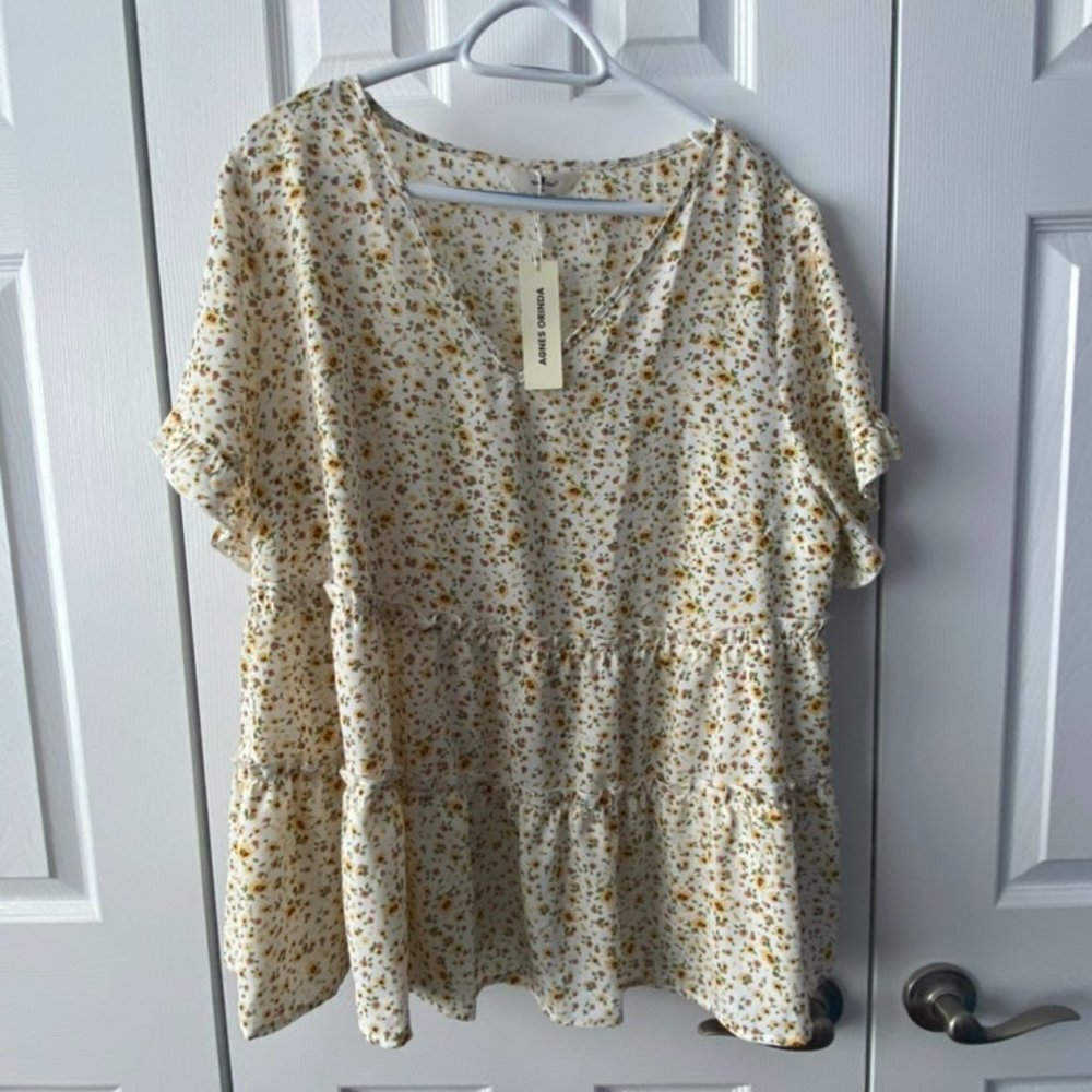 Agnes Orinda Top NWT 2x